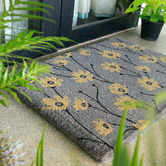 Home &amp; Lifestyle Wild Flowers Tiklet Coir Doormat