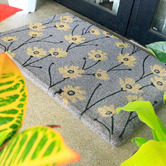 Home &amp; Lifestyle Wild Flowers Tiklet Coir Doormat