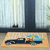 Home &amp; Lifestyle Sunshine Miel Coir Doormat