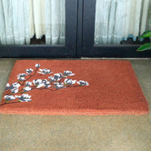 Home &amp; Lifestyle Coral Magnolia Chrono Coir Doormat