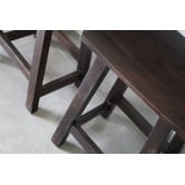 Home &amp; Lifestyle 66cm Madina Acacia Wood Outdoor Bar Stool