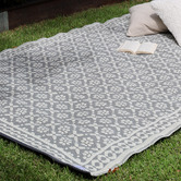 Home &amp; Lifestyle Grey Rasha Outdoor Rug