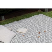 Home &amp; Lifestyle Grey Rasha Outdoor Rug