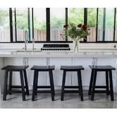 Home &amp; Lifestyle 66cm Madina Acacia Wood Outdoor Bar Stool