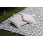 Home &amp; Lifestyle Grey Rasha Outdoor Rug