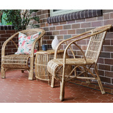 Home &amp; Lifestyle Lowell Rattan Cane Armchair
