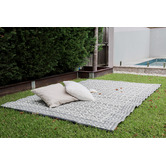 Home &amp; Lifestyle Grey Rasha Outdoor Rug