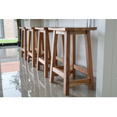 Home &amp; Lifestyle 66cm Madina Acacia Wood Outdoor Bar Stool