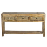 Home &amp; Lifestyle Lucida Mango Wood Console Table