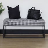 Home &amp; Lifestyle Riverton Upholstered Ottoman Bench
