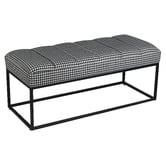 Home &amp; Lifestyle Riverton Upholstered Ottoman Bench