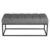 Home &amp; Lifestyle Riverton Upholstered Ottoman Bench