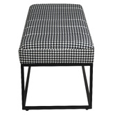 Home &amp; Lifestyle Riverton Upholstered Ottoman Bench