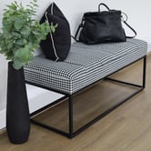 Home &amp; Lifestyle Riverton Upholstered Ottoman Bench