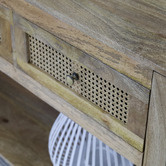 Home &amp; Lifestyle Lucida Mango Wood Console Table