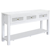 Home &amp; Lifestyle Lucida Mango Wood Console Table