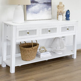 Home &amp; Lifestyle Lucida Mango Wood Console Table