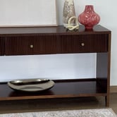 Home &amp; Lifestyle Belmont Mango Wood Console Table