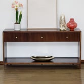 Home &amp; Lifestyle Belmont Mango Wood Console Table