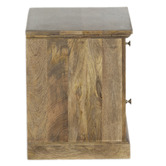 Home &amp; Lifestyle Powell Mango Wood Bedside Table