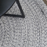 Home &amp; Lifestyle Grey Albany Hand-Woven Indoor/Outdoor Oval Rug