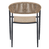 Home &amp; Lifestyle Lockport Rope Outdoor Dining Chairs
