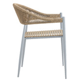 Home &amp; Lifestyle Lockport Rope Outdoor Dining Chairs