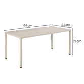 Home &amp; Lifestyle Ambridge Rectangular Outdoor Dining Table