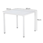 Home &amp; Lifestyle Ambridge Square Outdoor Dining Table