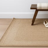 Home &amp; Lifestyle Natural Seymour Flat Weave Indoor/Outdoor Rug