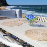 Home &amp; Lifestyle Willow Round Jute Placemats