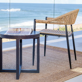 Home &amp; Lifestyle Lockport Rope Outdoor Dining Chair