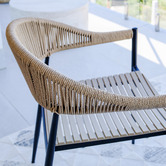 Home &amp; Lifestyle Lockport Rope Outdoor Dining Chair