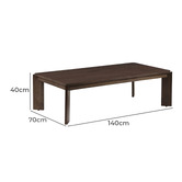 Home &amp; Lifestyle Vianna Mango Wood Coffee Table