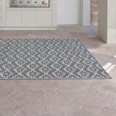 Home &amp; Lifestyle Grey Copenhagen Reversible Outdoor Floor Mat