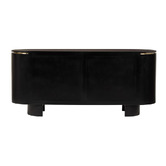 Home &amp; Lifestyle Liora Mango Wood 4 Door Sideboard Buffet