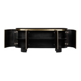 Home &amp; Lifestyle Liora Mango Wood 4 Door Sideboard Buffet
