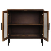 Home &amp; Lifestyle Elian Mango Wood 2 Door Sideboard Buffet