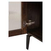 Home &amp; Lifestyle Elian Mango Wood 2 Door Sideboard Buffet