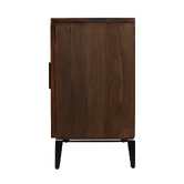 Home &amp; Lifestyle Elian Mango Wood 4 Door Sideboard Buffet