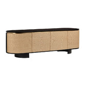 Home &amp; Lifestyle Liora Mango Wood TV Unit