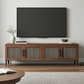 Home &amp; Lifestyle Elian Mango Wood TV Unit