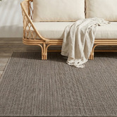 Home &amp; Lifestyle Dark Grey Monterey Indoor/Outdoor Rug