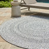 Home &amp; Lifestyle Barnaby Round Indoor/Outdoor Rug