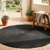 Home &amp; Lifestyle Barnaby Round Indoor/Outdoor Rug