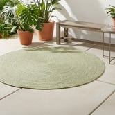 Home &amp; Lifestyle Barnaby Round Indoor/Outdoor Rug