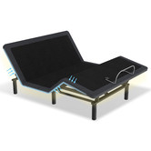 Bedford Home Premium Black Crawford Motion Long Single Bed