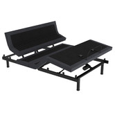 Bedford Home Black Nunez Steel Motion Long Single Bed