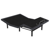 Bedford Home Premium Black Crawford Motion Long Single Bed