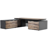 Innova Studio Phoenix Wooden Executive Desk